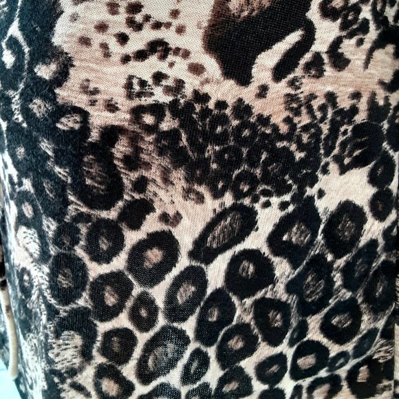 Sexy Animal Print Mini Dress with Belt by Rue 21 - Picture 8 of 9